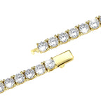 BRAZALETE TENIS ORO 18K