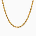 CADENA ROPE 6MM ORO 18K