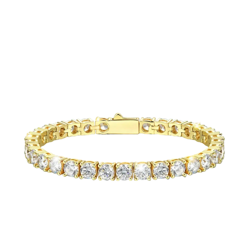 BRAZALETE TENIS ORO 18K