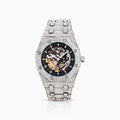 RELOJ MILLONAIRE ORO BLANCO 14K