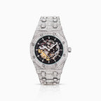 RELOJ MILLONAIRE ORO BLANCO 14K