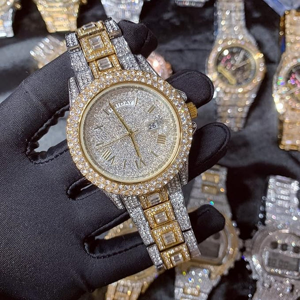 RELOJ DELUXE ICE ORO 18K