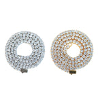CADENA TENIS ORO BLANCO 18K