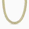 CADENA CUBANA 15MM ORO 18K