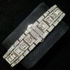 RELOJ ICED FROZEN ORO BLANCO