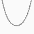 CADENA ROPE 6MM ORO BLANCO 18K