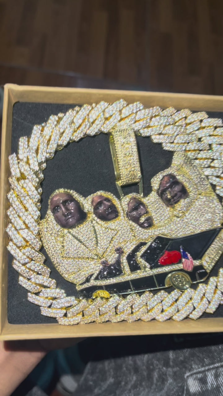 COLGANTE PRESIDENTES MUERTOS