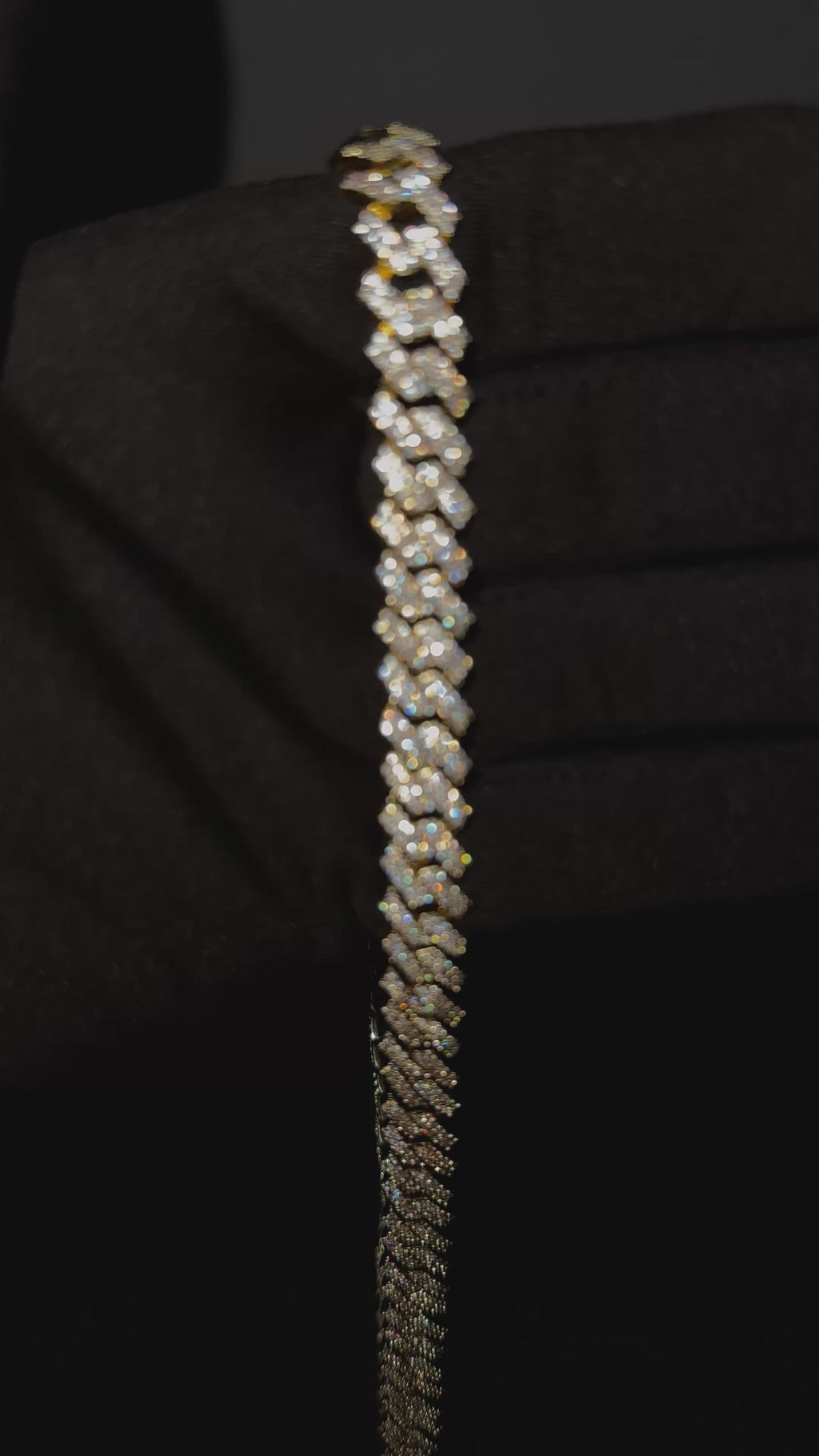 CADENA CUBANA 10MM ORO 18K
