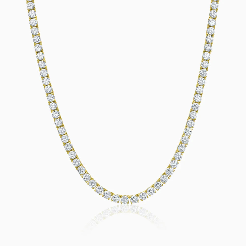 CADENA TENIS ORO 18K